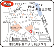 恵比寿店地図